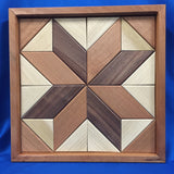 Wooden Quilt Squares - Made by Ron Bruner