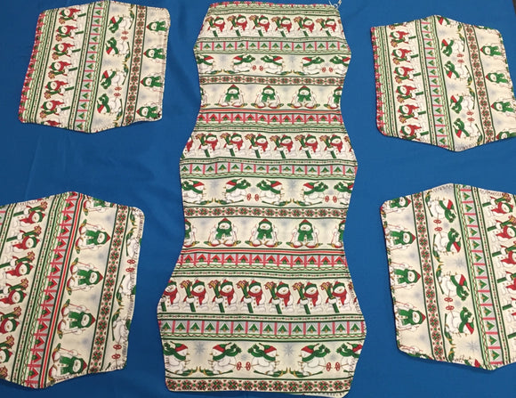 Holiday Table Runner & Placemat Set - made by Brenneman's Quilt & Sew