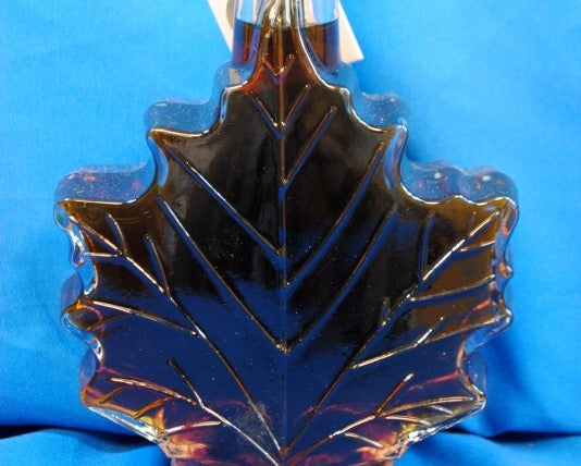 Maple Syrup in Glass - Maple Leaf - Baer Brothers Maple